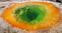 101 yellowstone, geyser hill, morning glory pool